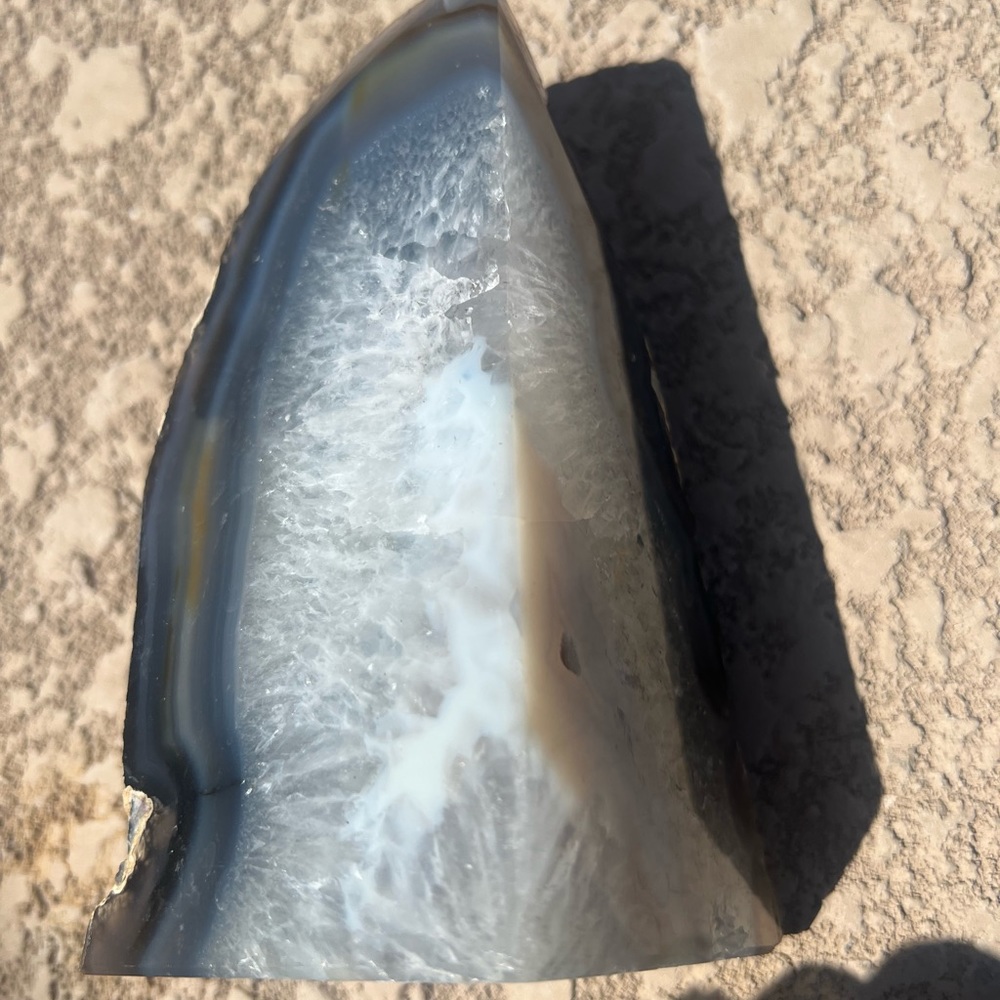 Agate stone (book holder stone